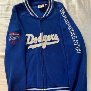 Vintage Brooklyn Dodgers Zip Up